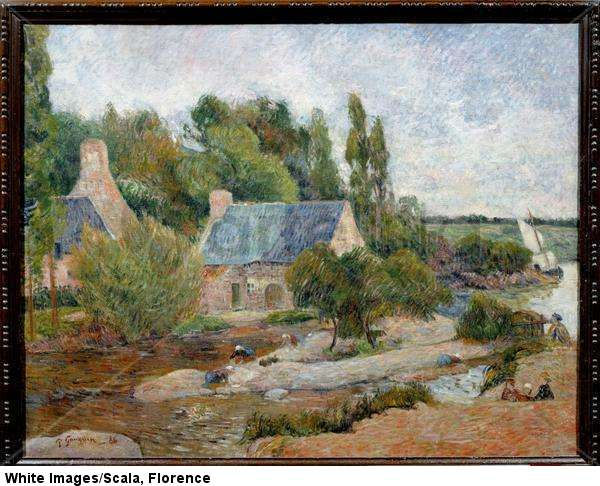 Lavanderas en Pont Aven