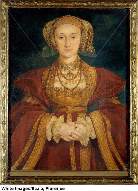 Portrait of Anne of Cleves (1515-1557), fourth wife of King Henry VIII of England. 16th century.