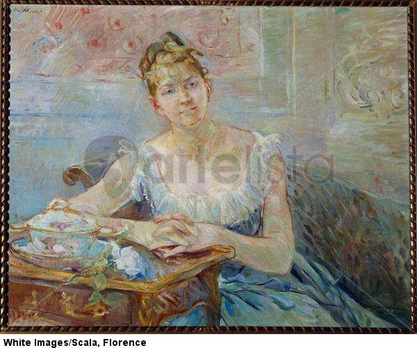 Retrato de Louise Riesener (1860-1944), hija del pintor Leon Riesener, 1888