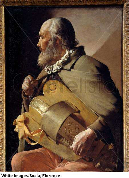 The ribbon keeper. Around 1640