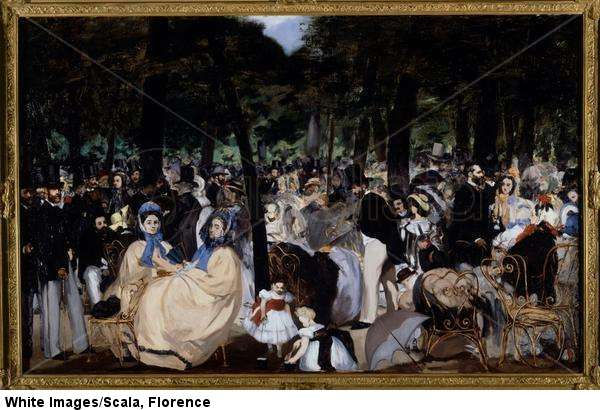 Música en el jardín de las Tullerías