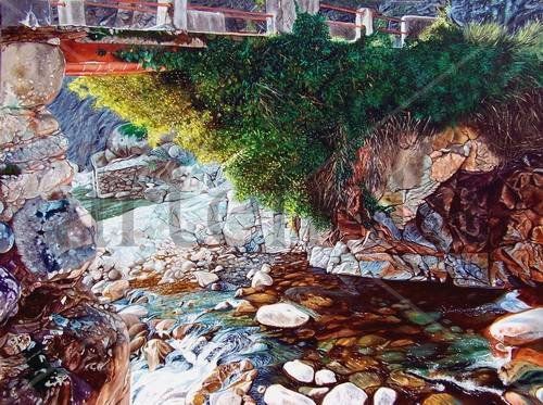 La puente Oil Canvas Landscaping