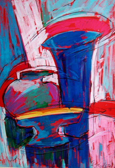 Nature morte Pastel Papel Paisaje