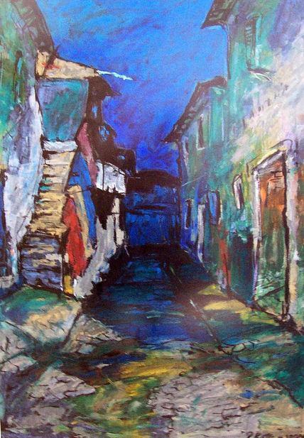 Calle en Korça