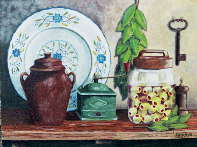 Bodegón Acrylic Canvas Still Life Paintings