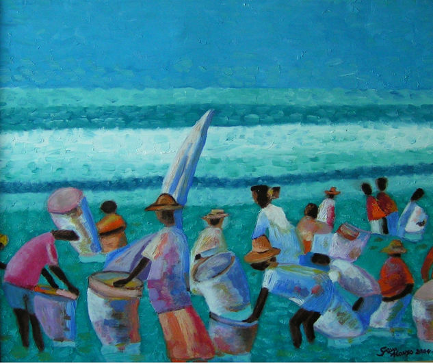 Mozambique (VENDIDO) Oil Canvas