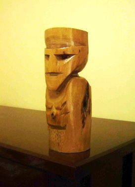 chunchito Wood Figurative