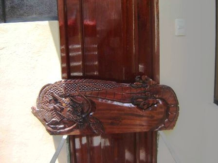 dragon sherif Madera Figurativa