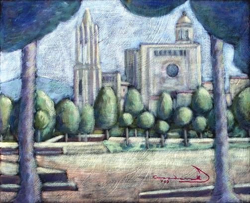 catedral desde copa Others Canvas Landscaping