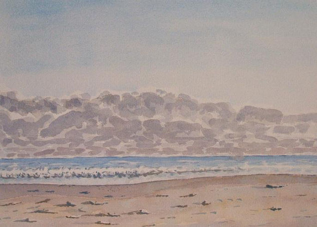 Tranquilidad Watercolour Paper Marine Painting