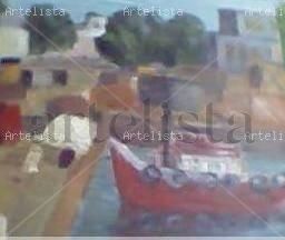 Barca  en  el  puerto