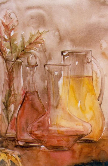 Vidrios Watercolour Paper Still Life Paintings