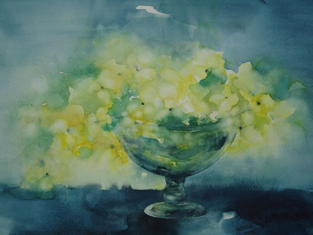 Azul Watercolour Paper Still Life Paintings