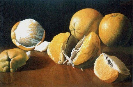 " Piqueñitas " Oil Canvas Still Life Paintings