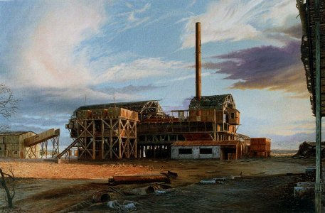 "Atardecer en Santa Laura "