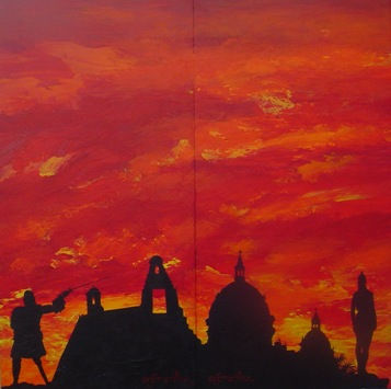 Atardecer en Cartagena l Acrylic Panel Landscaping