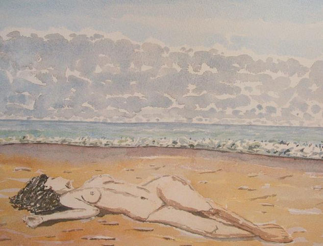 El Sueño Watercolour Paper Marine Painting