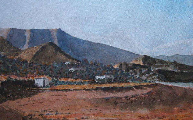 En algún lugar de Almería Watercolour Paper Landscaping