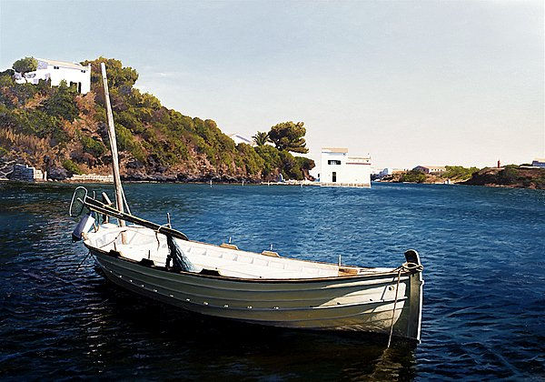 port de Maó Oil Panel Landscaping