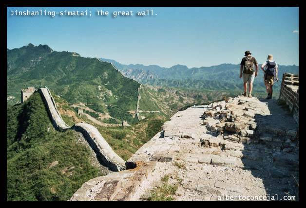 Jinshanling-simatai; The great wall