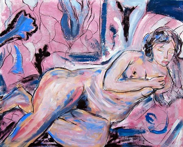 desnudo II Óleo Lienzo Figura