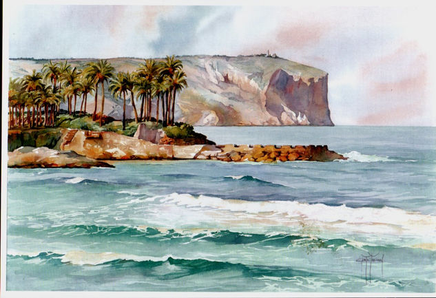 Punta del Arenal Watercolour Paper Landscaping