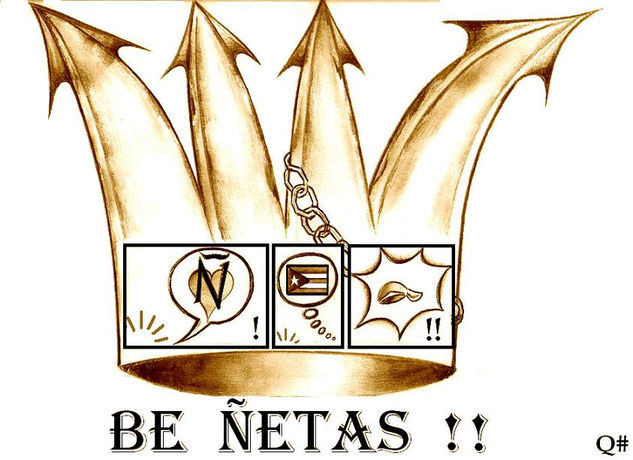 "   BE ÑETAS " Lápiz