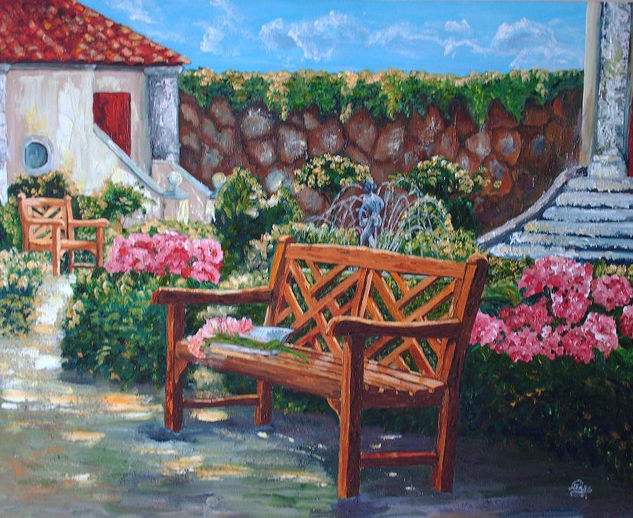 EL SILLÓN Oil Canvas Landscaping