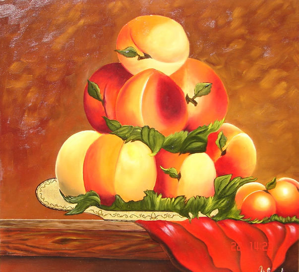 DURAZNOS Oil Canvas Still Life Paintings