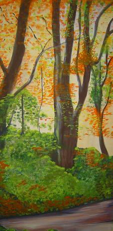 bosque Acrylic Canvas Landscaping