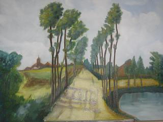 Paisajes Campestres Oil Canvas Landscaping