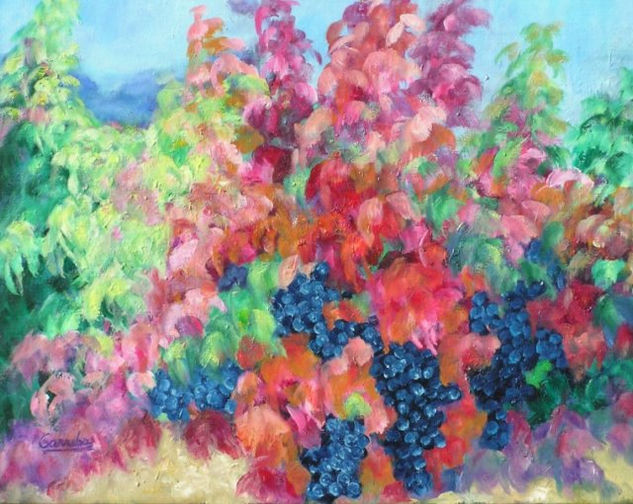 Ninfa pelirroja Oil Canvas Landscaping