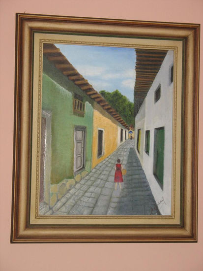 Calle de las trampas, Honda Oil Canvas Landscaping