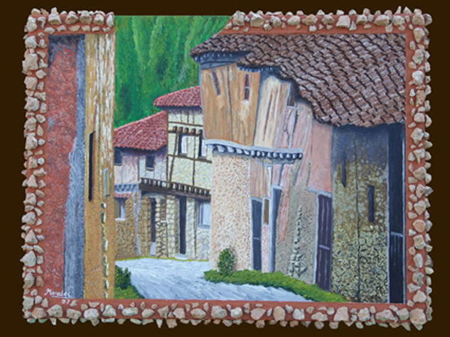 calatañazor Oil Canvas Landscaping