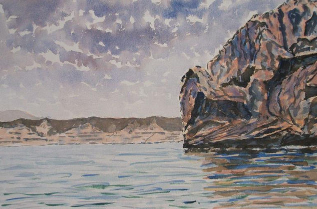 El Cabo Acuarela Papel Marina
