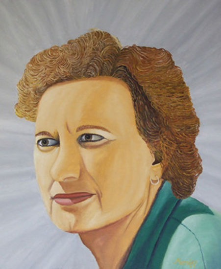 Mayte Óleo Lienzo Retrato