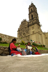 Vendedoras de colores