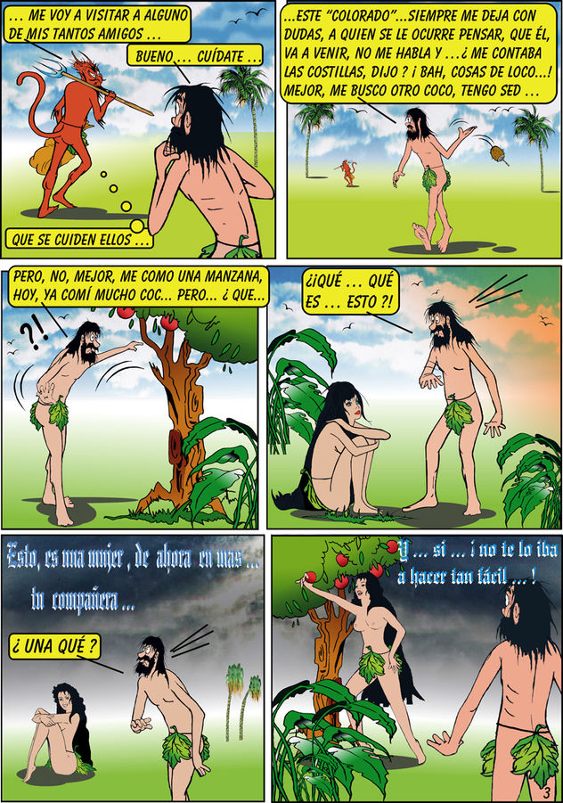 Del comienzo de los tiempos - Adán y Eva-