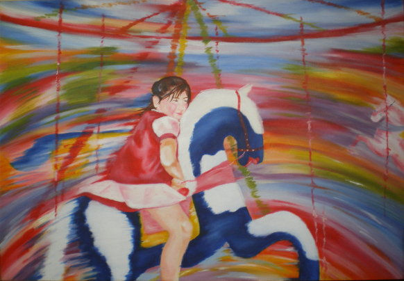 Recuerdos de la infancia Acrylic Canvas Figure Painting