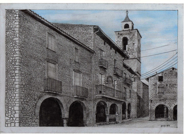 Plaça  de Bellver de Cerdanya 