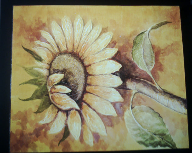 girasol Oil Canvas Landscaping