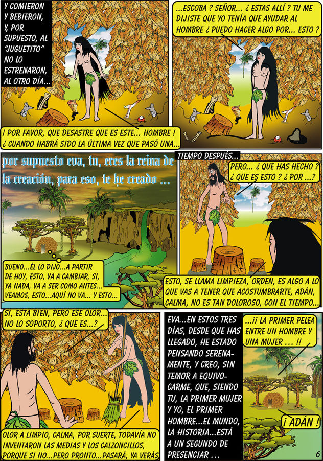 Del comienzo de los tiempos - Adán y Eva-