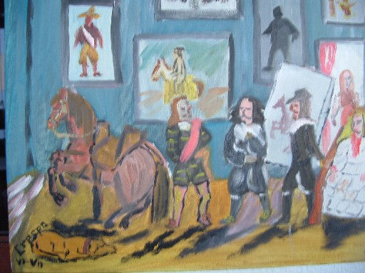 Velazquez en su taller