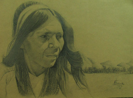 Indígena arhuaca.