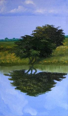 Pantanal Oil Canvas Landscaping