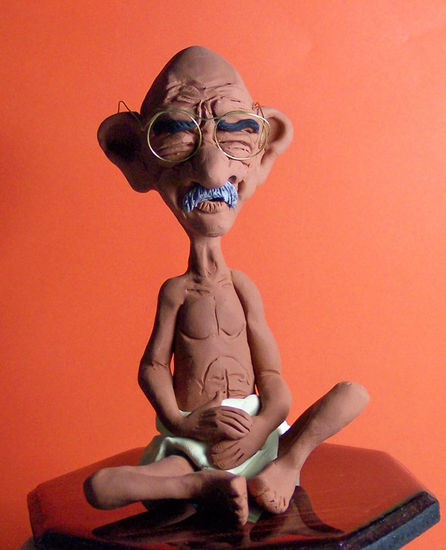 caricatura en escultura Otros Figurativa