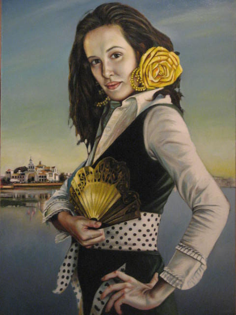 bailarina rociera