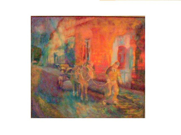 San Telmo viejo Oil Canvas Landscaping