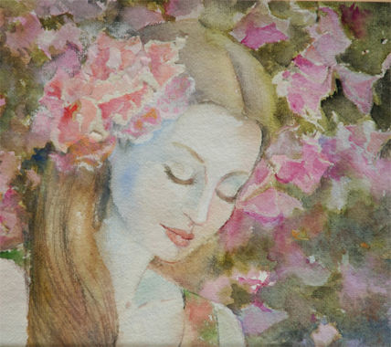 Entre flores