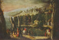 Landscape with Ladies and Horsemen